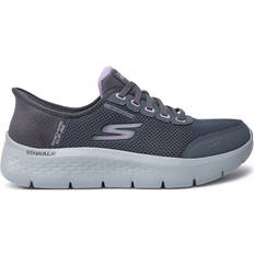 44 - Grå Spadseresko Skechers Go Walk Flex Sneaker - Charcoal/Lavender