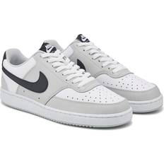 Men's Nike Court Vision Low Shoes Grey Fog/Black/White