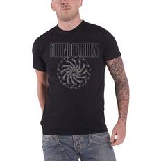 Clothing Soundgarden black blade motor finger t-shirt official