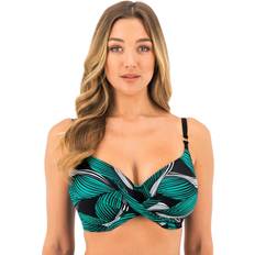 Black - Solid Colours Bikini Tops Saint Lucia Full Cup Bikini Top Black