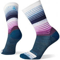 Smartwool Everyday Lifestyle Stitch Stripe Crew Socks Stitch Everyday Lifestyle randiga vadstrumpor