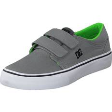 Grønne Joggesko DC Shoes Kid's Trase V Shoe - Grey/Black/Green