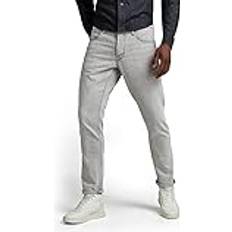 Unisex - W37 Jeans G-Star RAW unisex vuxen Byxor Jeans 3301 Regular avsmalnande jeans, Grå (Sun Faded Iron C530-c002) 30L