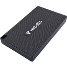 Verbatim ekstern harddisk 1 tb Verbatim Metal Mini SSD 1TB USB-C Gen 2 32031