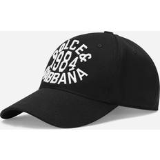 Dolce & Gabbana Man Hoofddeksels Dolce & Gabbana Baseball Cap With Logo Embroidery Black