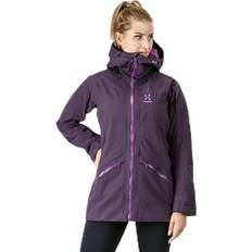 Haglöfs Niva Insulated Parka Purple, Female, Tøj, jakker, Alpinsport, Lilla