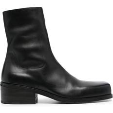 Marsell Cassello 70mm leather boots men Calf Leather/Calf Leather/Calf Leather/Rubber Black