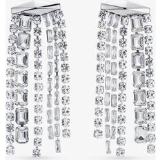 Zandra Earrings - Silver/Crystal