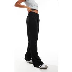 JDY Wide Leg Tailored Trousers - Black