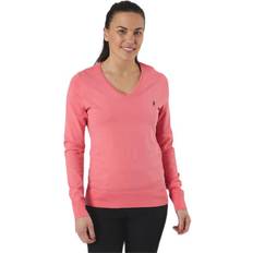 Peak Performance Chemises Peak Performance Classic V-Neck Pink, Female, Tøj, Skjorter, Golf, Lyserød