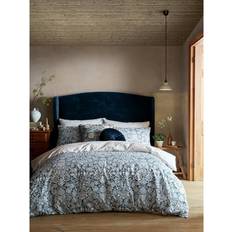 William Morris At Home Sunflower Ink Set King - Duvet Cover Blue, Black