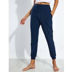 Pants & Shorts Beyond Yoga Women's Spacedye Midi Jogger Blue Nocturnal Navy