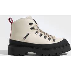 Herren - Weiß Schneestiefel Tommy Jeans Herren Wanderstiefel aus Leder sand