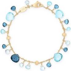 Topazio Bracciali Marco Bicego Women's Paradise Topaz 18K Yellow Gold & Mixed Topaz Bracelet Yellow Gold