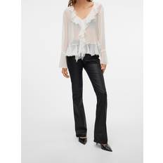Vero Moda VMFlash Flared Jeans - Sort