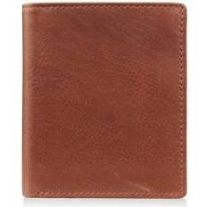 Primehide Tuscan Leather Bifold Wallet - Tan