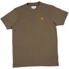 Bronse - Herre T-skjorter Kenzo Tiger Crest Classic T-shirt Bronze, Male, Tøj, T-shirt, Brun