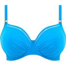 Blue Bikinis Fantasie East Hampton Gathered Full Cup Bikini Top Blue