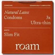 Roam Ultra-Thin 'Condoms' 56mm Regular Fit (6x) CUTR566 Red One Size