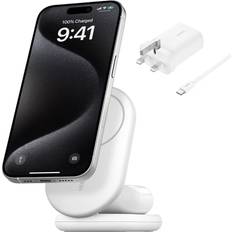 Belkin Boostcharge Pro 2-in-1 Wireless Charger QI2 15W