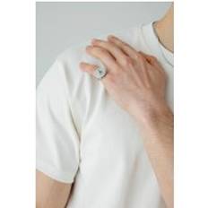 SVNX Compass Signet Pinky Ring - Silver
