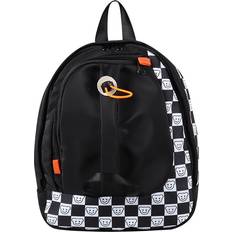 Multicoloured School Bags RYWOLT (Black) Chic And Fashionable Multicolor Kids Daypack With Soft Handle And Unique Checkered Pattern