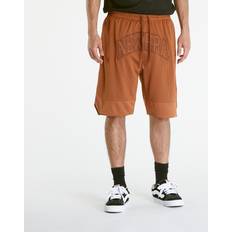 New Era Shorts New Era Overized Mesh Basketball Shorts - Brown