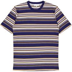 Norse Projects T-shirts Norse Projects Johannes Weekend Stripe - Dark Navy