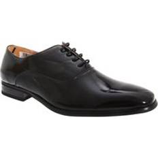 Goor Patent PU With Leather Lining Lace-Up Oxford Tie Dress Shoes Black 15