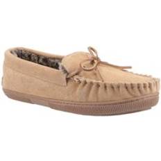 Hush Puppies Slippers Hush Puppies Ace Slip On Leather Slipper - Tan