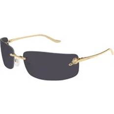 Cartier Women Sunglasses Cartier Sunglasses Ct0503S 001 - Unisex Yellow