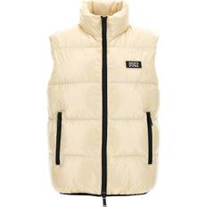 DSquared2 Hombre Chalecos DSquared2 Dsquared2-Logo Vest Gilet Bianco-Uomo White 48IT