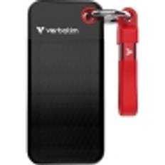 Verbatim Hårddisk Verbatim Pocket SSD 2 TB USB 3.2 Gen 2