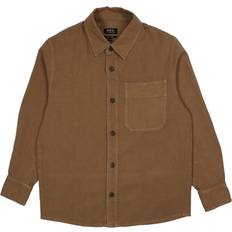 Bruna - Unisex Skjortor A.P.C. Surchemise Basile Marron - Ruskea