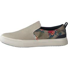 Toms Oxford Toms Oxfd Tan Cvs/trop Pr Mn Trlt Natural, Male, Sko, Flade sko, slip-on, Brun/Beige, 43,5