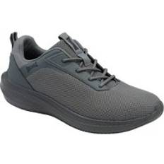 Lonsdale Men Trainers Lonsdale Mens Bowside Trainers Grey/Grey