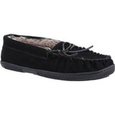 Hush Puppies Slippers Hush Puppies Mens Ace Slip On Slipper Black