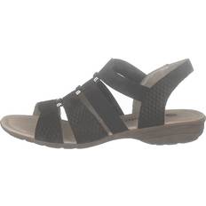 Remonte R3644-03 Schwarz, Female, Skor, Klackskor, klackar, Svart
