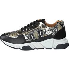 Billi Bi Sneakers Billi Bi 14261-833 Black/snake, Female, Skor, Sneakers, Sneakers, Svart