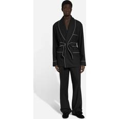 Dolce & Gabbana Uomo Pigiama Dolce & Gabbana Wool robe black