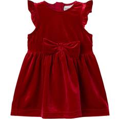 Velours Kleider Name It Kleid Velours- NbfRyvet Jester Red 74 Kleider