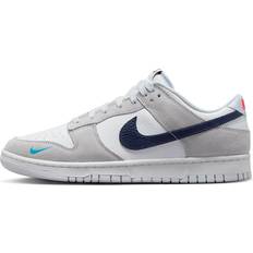 Nike Dunk Low - White/Grey Navy Aqua