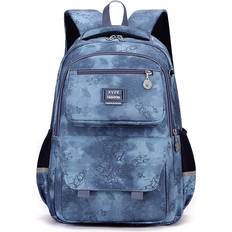 RYWOLT (Blue) Colorful 2023 Japanese Letter Print Backpack For Boys And Girls Ideal For School Life
