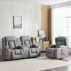 More4Homes Caesar 1+2 Electric Recliner Set Sofa