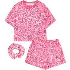 Fille Pyjamas Barbie Girls All-Over Print Short Pyjama Set (9-10 Years)