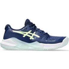 Asics Yellow Racket Sport Shoes Asics Gel-Challenger 14 Clay Court Shoe Women - Dark/Blue