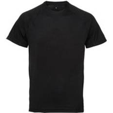 Panelled Short Sleeve T-Shirt Black