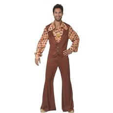 Funny Fashion (50/52" chest Cool 70's Dude Costume