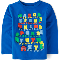 Babies T-shirts Children's Clothing The Children's Place Baby Alphabet Train Graphic Tee - ChargerBlu (3051095-1026)