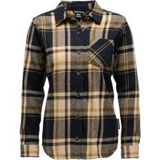 Black Diamond Shirts Black Diamond Project Flannel Long Sleeve Shirt Grau Frau